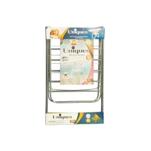 بندرخت نقره ای گوشواره فلزی 6 بند برند uniqueo