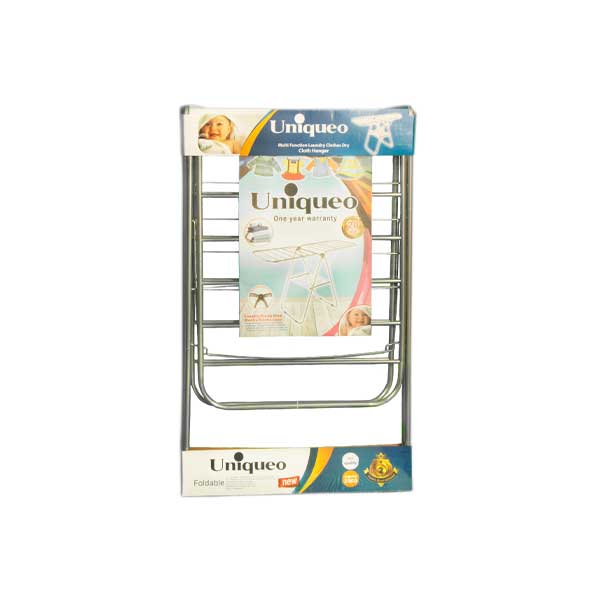 بندرخت نقره ای گوشواره فلزی 6 بند برند uniqueo